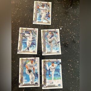 Los Angeles Dodgers Baseball Trading Cards
